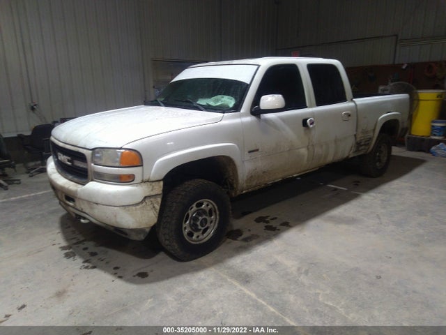 2002 GMC SIERRA 2500HD SLE VIN: 1GTHK231X2F106596