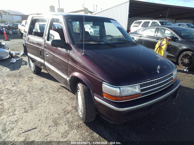 1992 PLYMOUTH VOYAGER VIN: 2P4GH2536NR763736