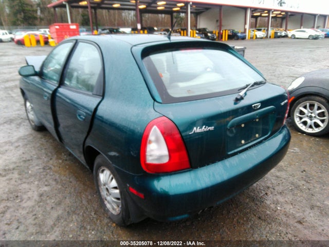 1999 DAEWOO NUBIRA SX VIN: KLAJA62Z5XK278849