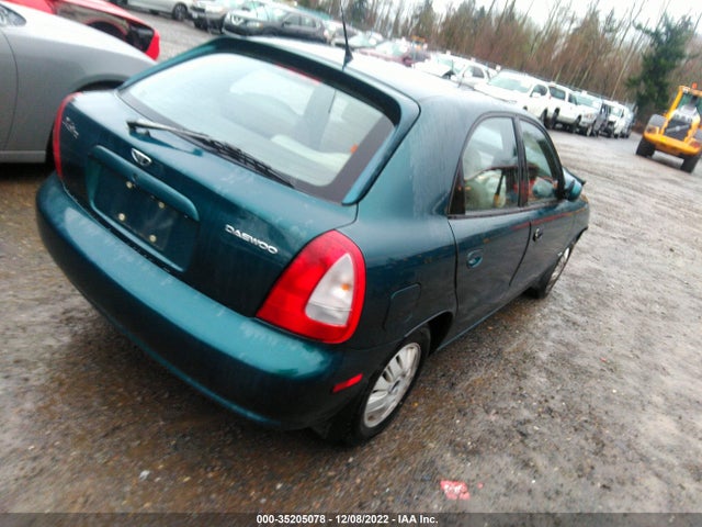 1999 DAEWOO NUBIRA SX VIN: KLAJA62Z5XK278849