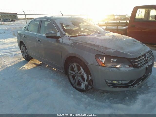 2013 VOLKSWAGEN PASSAT TDI SEL PREMIUM VIN: 1VWCN7A35DC080252