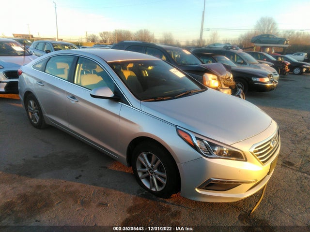 2015 HYUNDAI SONATA 2.4L SE VIN: 5NPE24AF8FH011317
