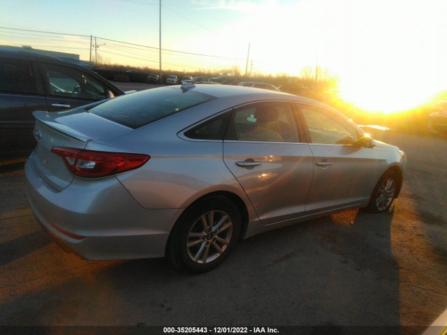2015 HYUNDAI SONATA 2.4L SE VIN: 5NPE24AF8FH011317