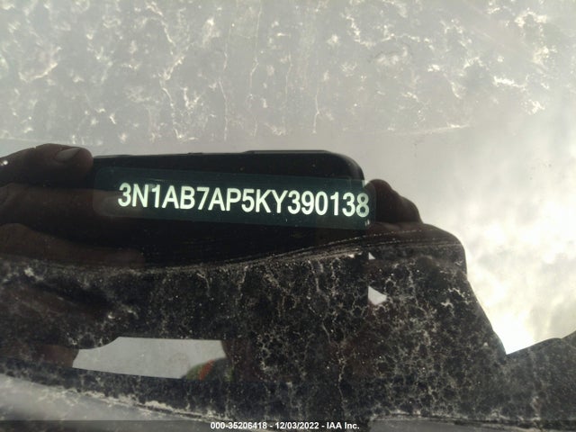 2019 Nissan Sentra, VIN: 3N1AB7AP5KY390138