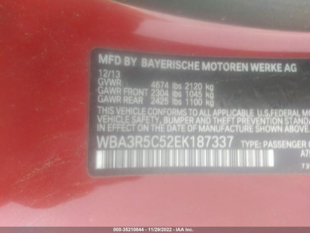 WBA3R5C52EK187337 BMW 4 Series 435i Xdrive