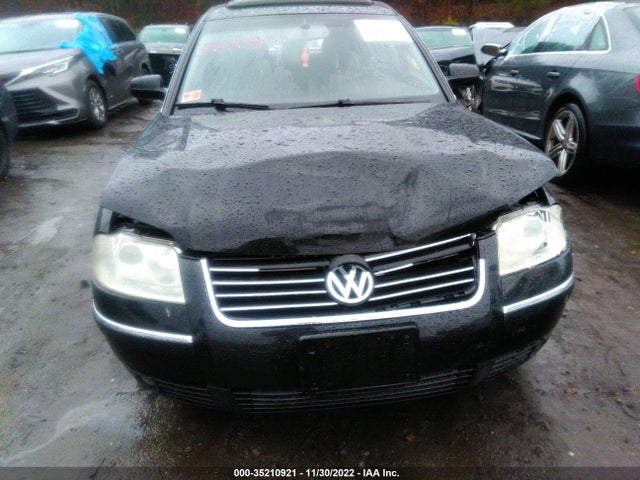 2002 VOLKSWAGEN PASSAT GLX VIN: WVWRH63B32P435637