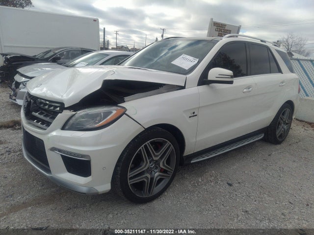 2014 MERCEDES-BENZ M-CLASS ML 63 AMG VIN: 4JGDA7EB7EA281549