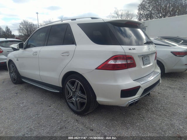2014 MERCEDES-BENZ M-CLASS ML 63 AMG VIN: 4JGDA7EB7EA281549