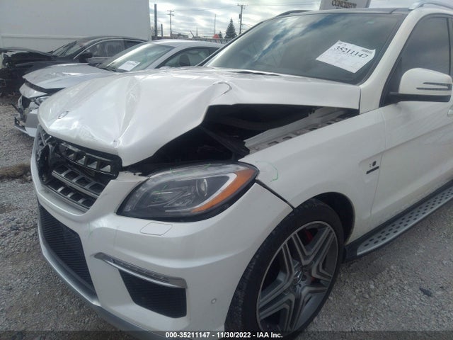 2014 MERCEDES-BENZ M-CLASS ML 63 AMG VIN: 4JGDA7EB7EA281549