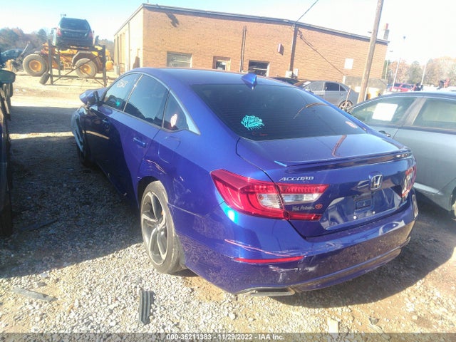 2019 HONDA ACCORD SEDAN SPORT 1.5T VIN: 1HGCV1F34KA055538