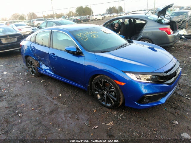 Продажа на аукционе авто 2020 Honda Civic Sedan Sport, vin: 2HGFC2F81LH601669, номер лота: 35211666