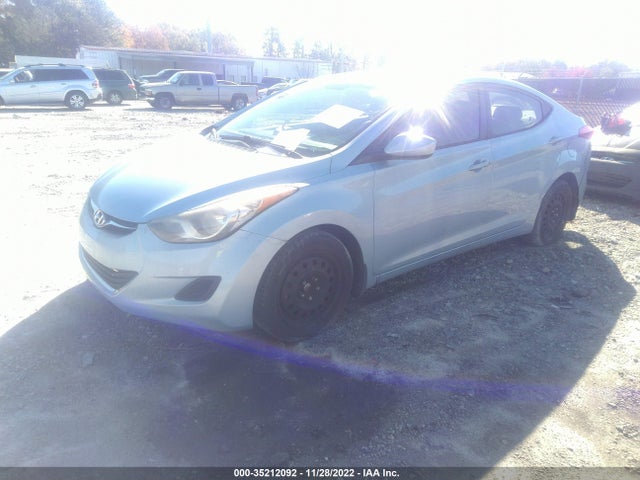 2013 HYUNDAI ELANTRA GLS VIN: KMHDH4AE9DU524253