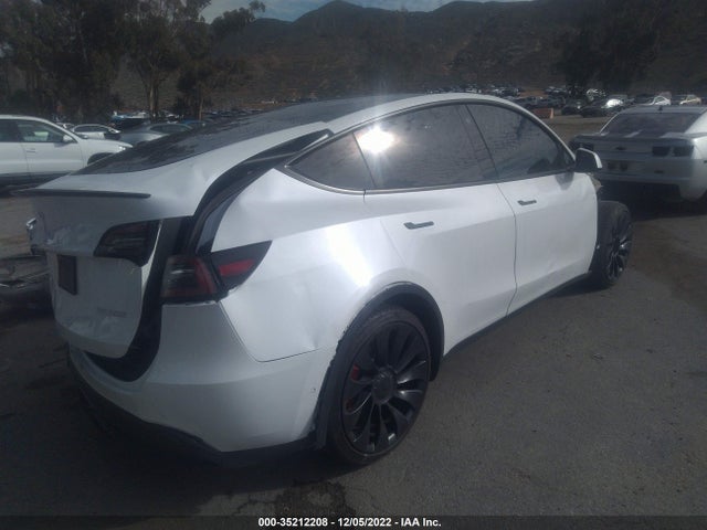 Tesla Model Y Performance 2022 7SAYGDEF7NF411247 Image 4
