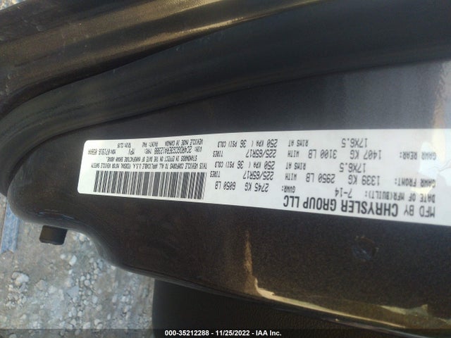 Dodge Grand Caravan Sxt 30th Anniversary 2014 2C4RDGCG3ER412388 Image 9