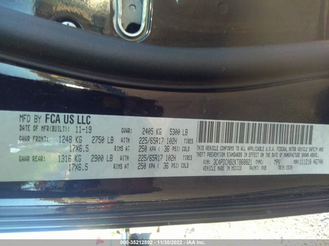 Dodge Journey Se Value Pkg 2019 3C4PDCAB2KT868821 Image 9
