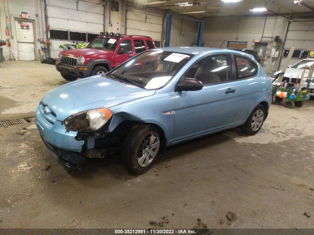 2008 HYUNDAI ACCENT GS VIN: KMHCM36C48U075658
