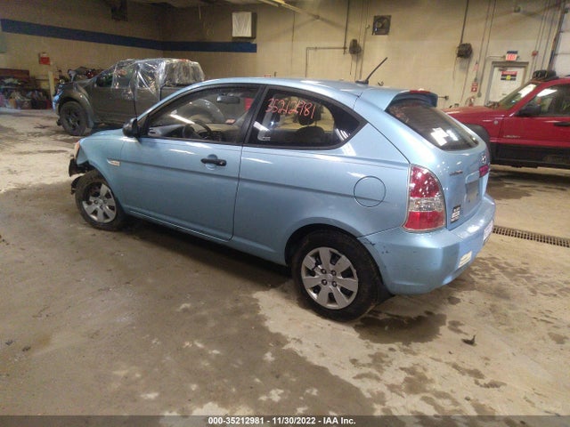 2008 HYUNDAI ACCENT GS VIN: KMHCM36C48U075658