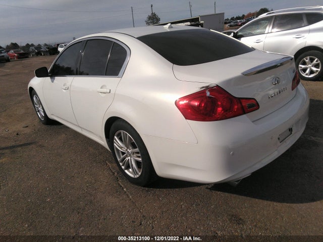 2012 INFINITI G37 SEDAN JOURNEY VIN: JN1CV6AP0CM933636