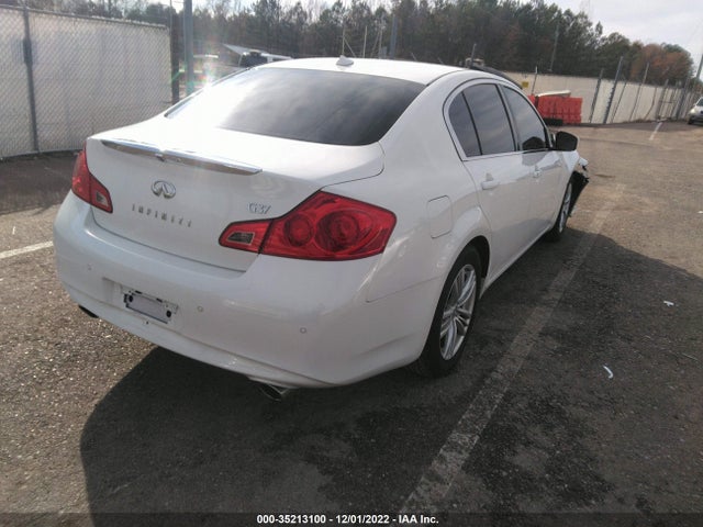 2012 INFINITI G37 SEDAN JOURNEY VIN: JN1CV6AP0CM933636