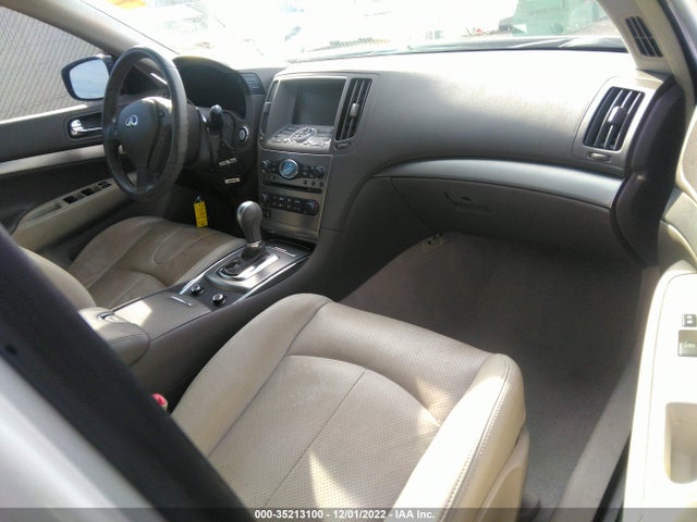 2012 INFINITI G37 SEDAN JOURNEY VIN: JN1CV6AP0CM933636