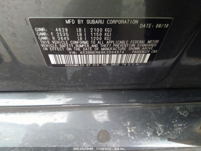 4S3BNEN69K3004974 Subaru Legacy Limited