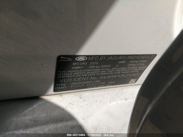 2019 Jaguar XE, VIN: SAJAR4FX2KCP52601