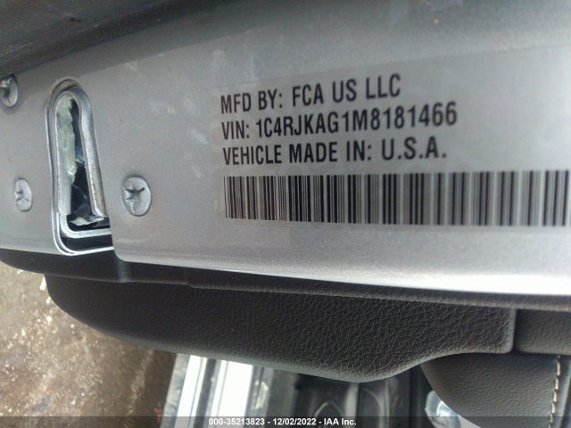2021 Jeep Grand Cherokee, VIN: 1C4RJKAG1M8181466