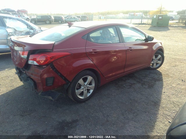 2012 HYUNDAI ELANTRA GLS PZEV VIN: KMHDH4AE0CU426047