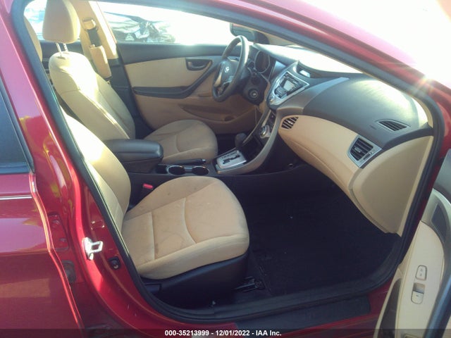 2012 HYUNDAI ELANTRA GLS PZEV VIN: KMHDH4AE0CU426047