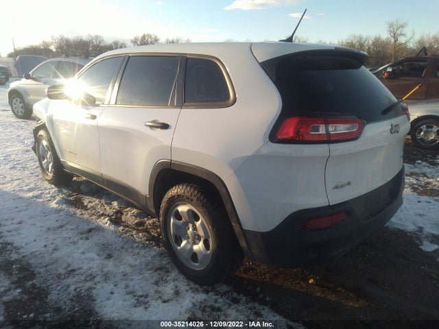2015 JEEP CHEROKEE SPORT VIN: 1C4PJMAB2FW764148