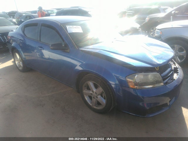 Dodge Avenger Se V6 2013 1C3CDZAG1DN771789 main image