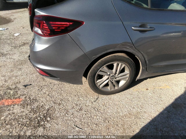 2019 HYUNDAI ELANTRA SEL VIN: 5NPD84LF4KH452122