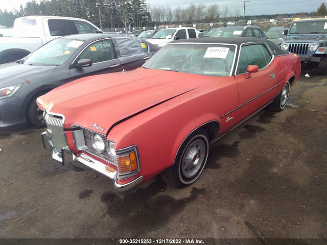 1972 MERCURY COUGAR VIN: 2F93H540883