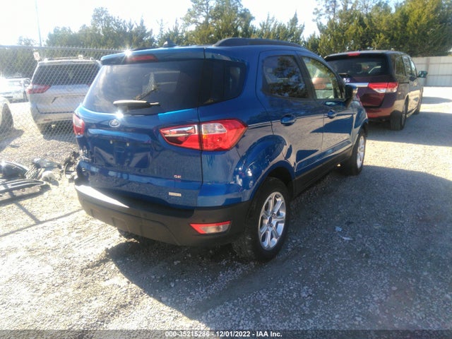 2018 FORD ECOSPORT SE VIN: MAJ3P1TE3JC217344