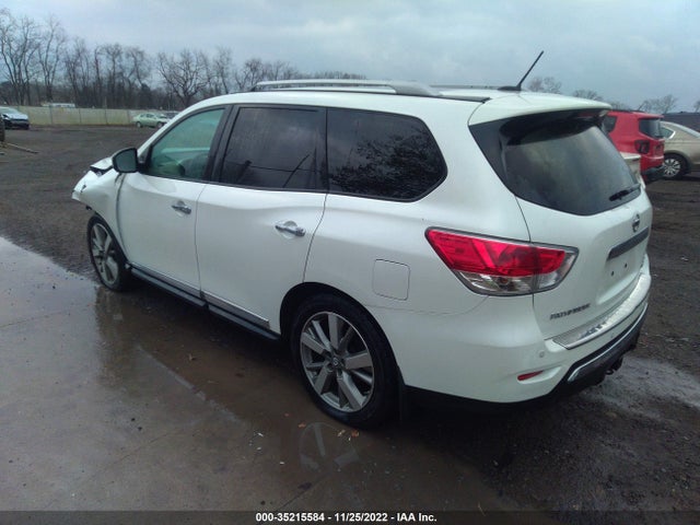 2016 NISSAN PATHFINDER PLATINUM VIN: 5N1AR2MM3GC670259