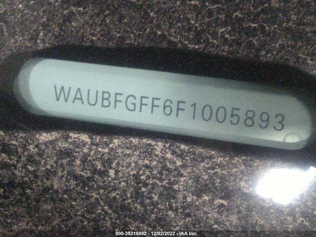 WAUBFGFF6F1005893 Audi S3/A3