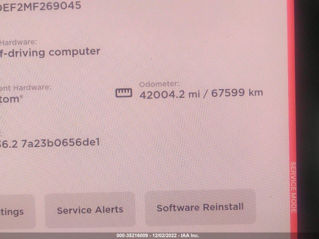 Tesla Model Y Performance 2021 5YJYGDEF2MF269045 Image 8