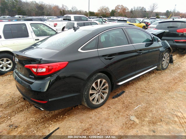2016 HYUNDAI SONATA 2.4L SPORT VIN: 5NPE34AF5GH260981
