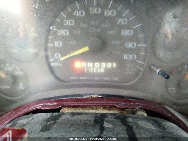 1999 GMC SAFARI PASSENGER VIN: 1GKDM19W5XB526520