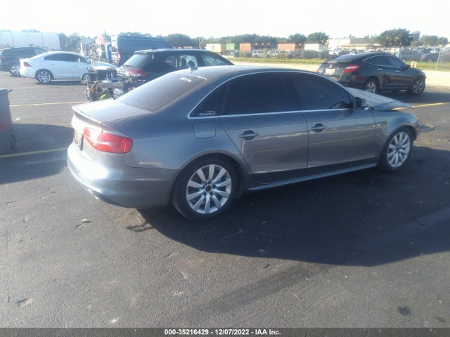2013 AUDI A4 PRESTIGE VIN: WAUKFAFL5DN013329