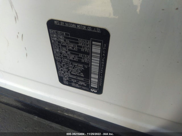 Aukcja sprzedaży 2019 Infiniti Qx50 Essential, vin: 3PCAJ5M32KF106005, numer aukcji: 35216484