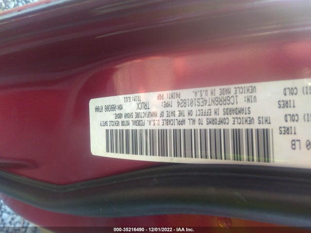 RAM 1500 Laramie 2014 1C6RR6NT4ES101824 Image 10