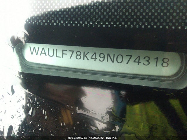 WAULF78K49N074318 Audi A4 2.0t Prem