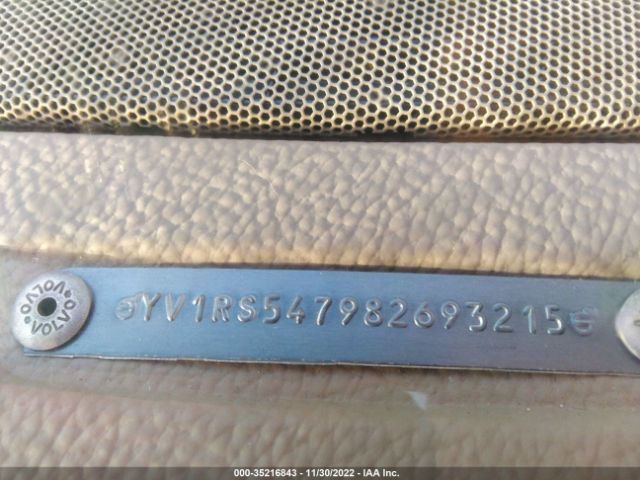 YV1RS547982693215 Volvo S60 2.4T