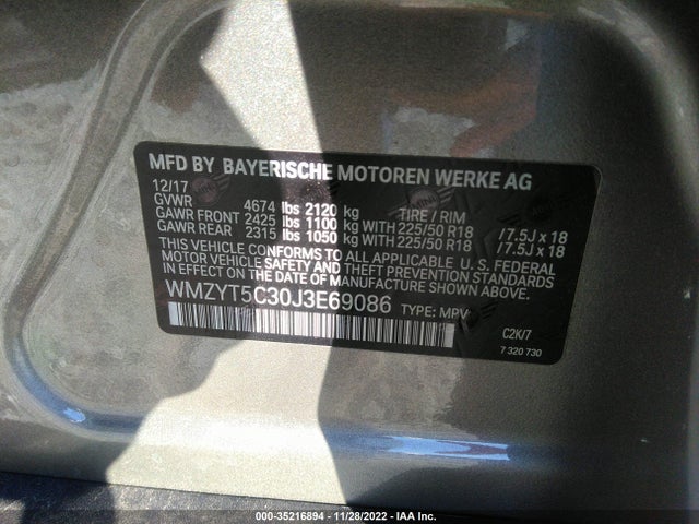 2018 Mini Countryman, VIN: WMZYT5C30J3E69086
