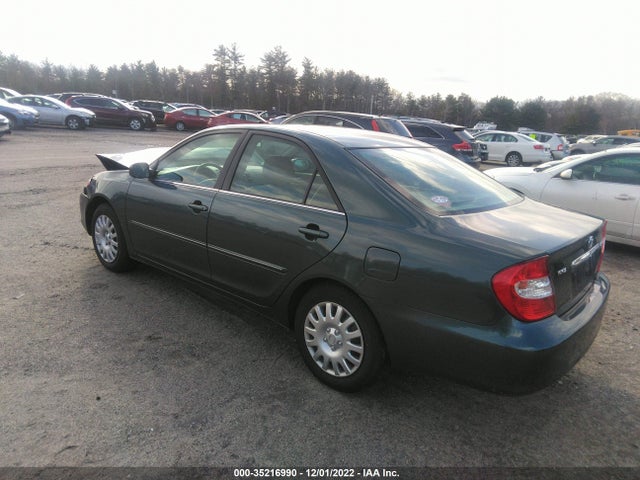 2002 TOYOTA CAMRY LE/SE/XLE VIN: 4T1BE30K82U620244