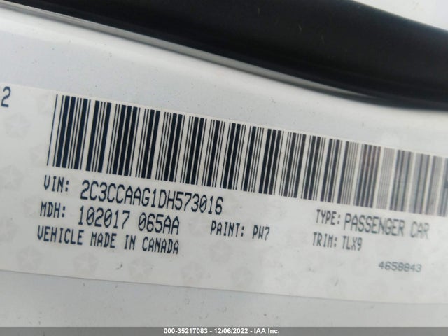 2C3CCAAG1DH573016 Chrysler 300