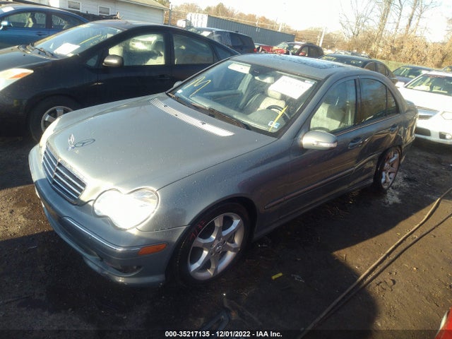2007 MERCEDES-BENZ C-CLASS 2.5L SPORT VIN: WDBRF52H57A940903