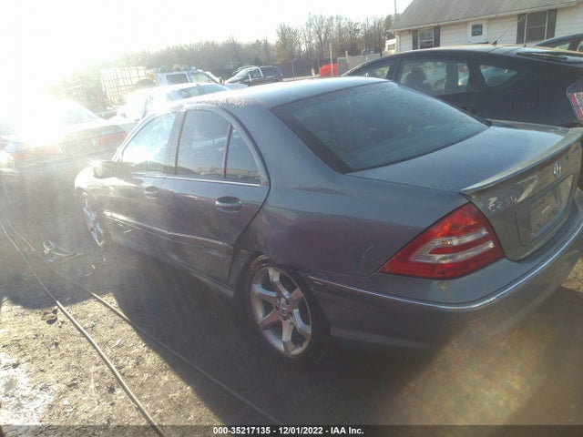 2007 MERCEDES-BENZ C-CLASS 2.5L SPORT VIN: WDBRF52H57A940903