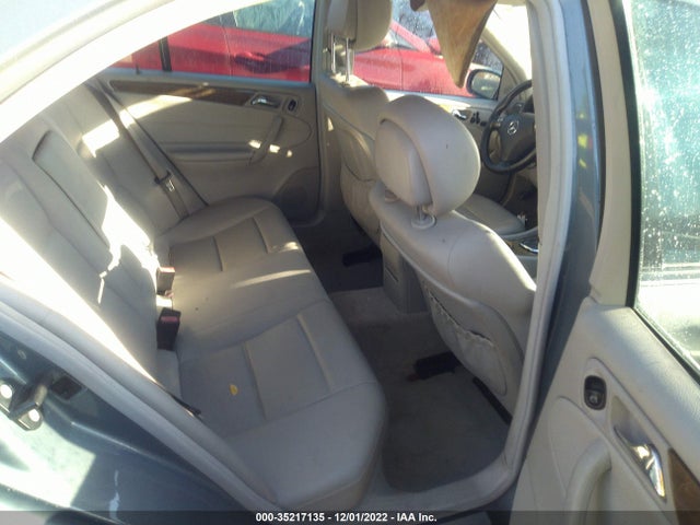 2007 MERCEDES-BENZ C-CLASS 2.5L SPORT VIN: WDBRF52H57A940903